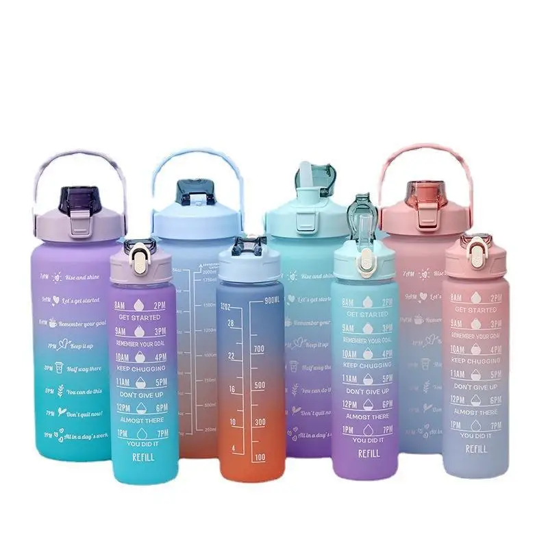 Large capacity sports plastic kettle
