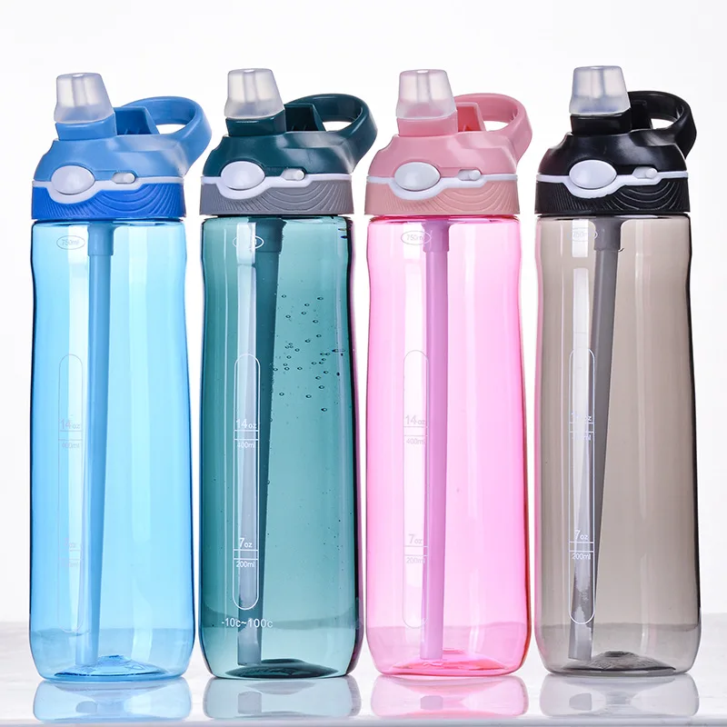 Water Bottle Tritan Plastic Gym Sports Wholesale Bpa Free Custom Logo Bicycle Children For Kids School And Adults Modern