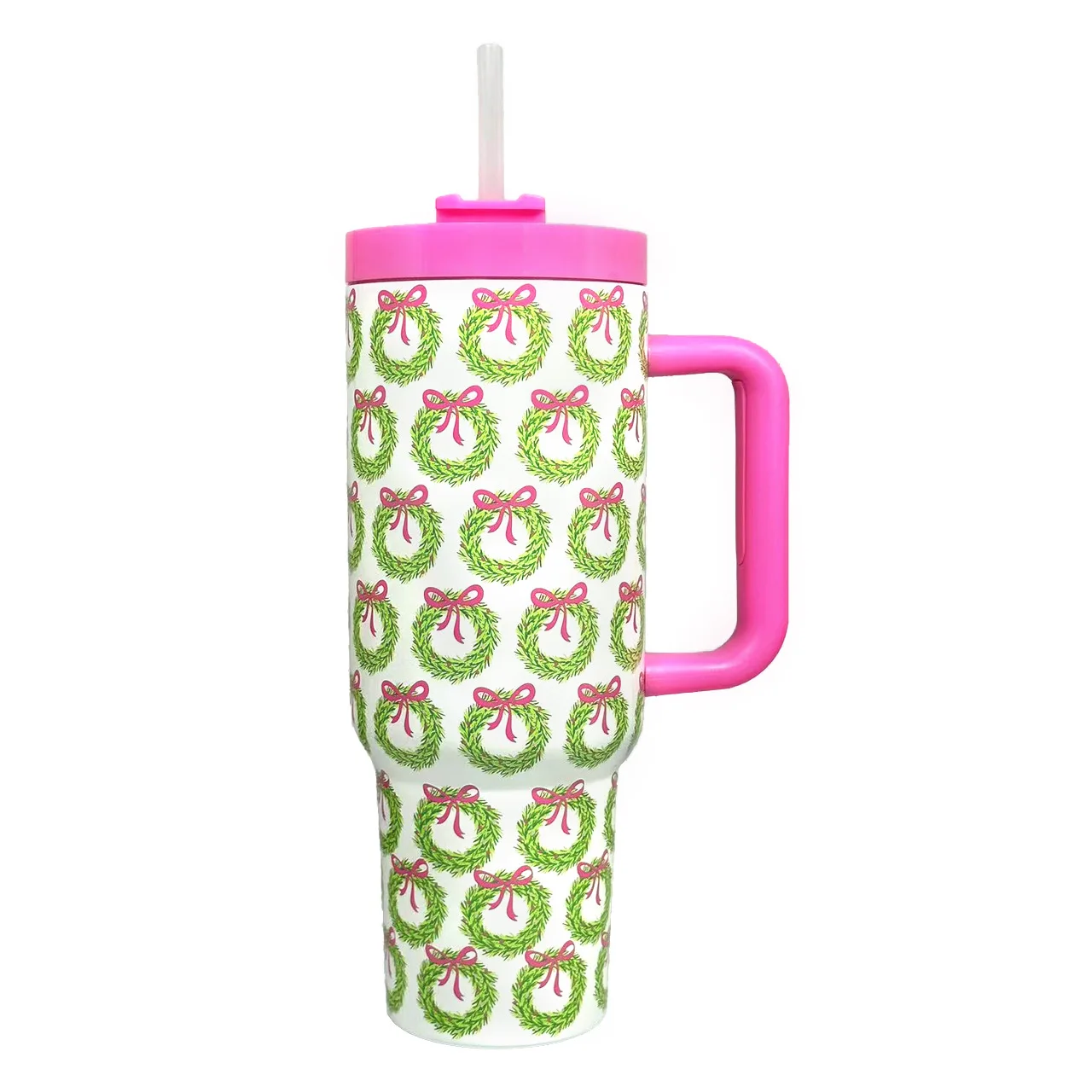 Insulated Tumbler Popular Double Wall Stainless Steel Custom Christmas 40oz 30oz Travel Mugs Drink Water