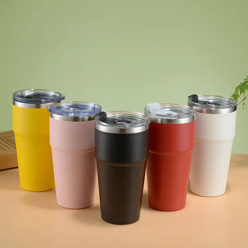 Stackable Tailless 20oz Car Cup Stainless Steel Beer Mug Portable Thermos Cup Can Be Logo Yetyes