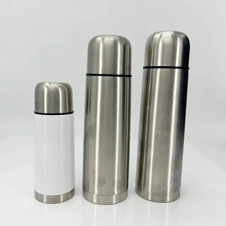 350ml Bullet Thermos Flask - Compact Stainless Steel Insulated Beverage Bottle For On-the-go