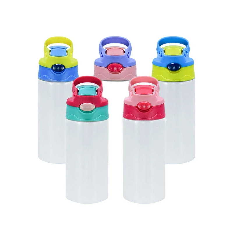 Stainless Steel Sublimation Kids Blank Tumbler Customized Logo Mugs Straight Child Kid Tumbler Sublimation Blanks