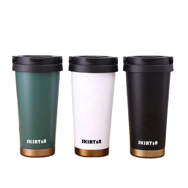 500ml Stainless Steel Luxury Vacuum Insulated Vacuum Cup Double Walled Travel Vacuum Coffee Mug Water Bottle With Custom
