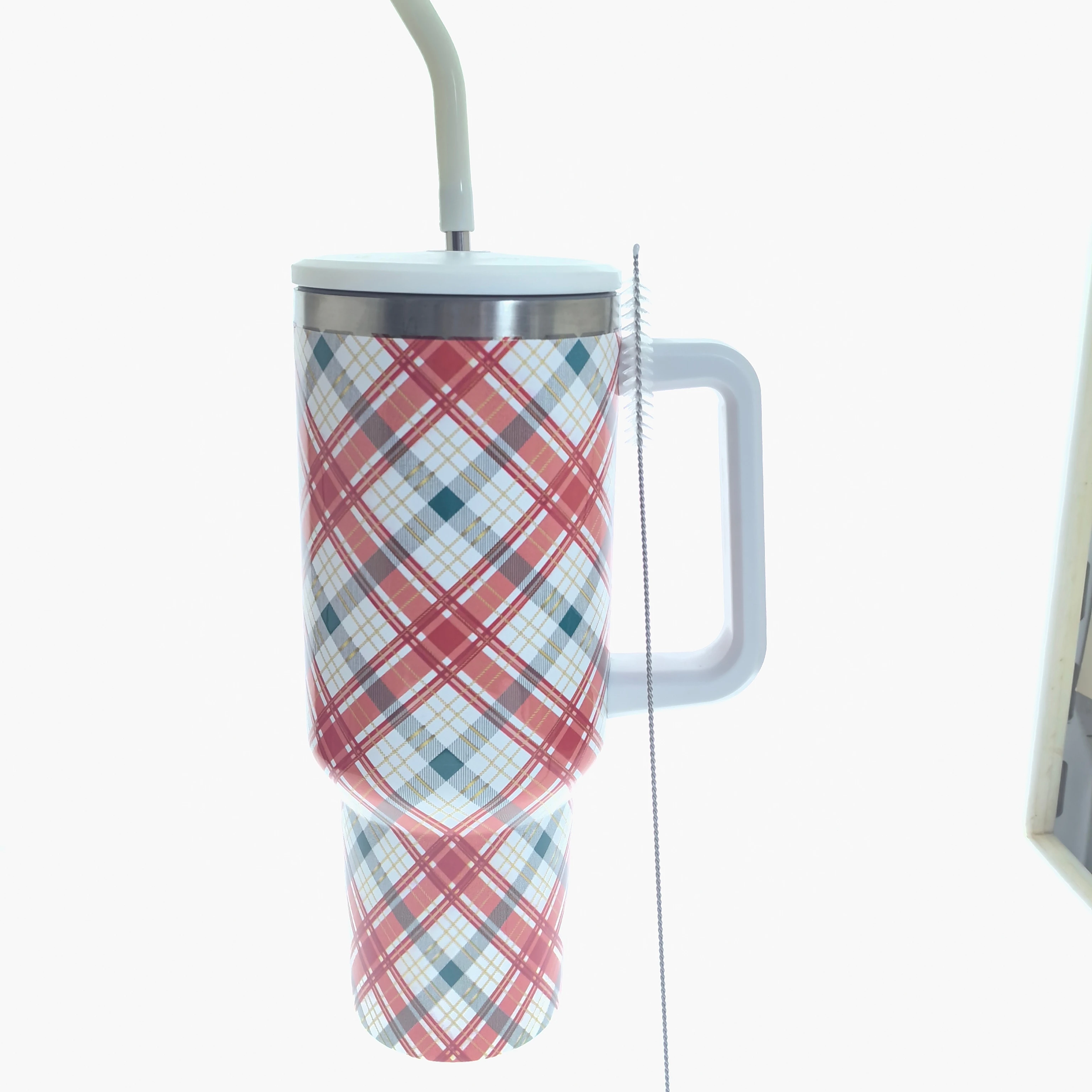 Wholesale 40oz Stane Travelery Cup Insulated Stainless Steel 40oz Tumbler With Handle And Straw