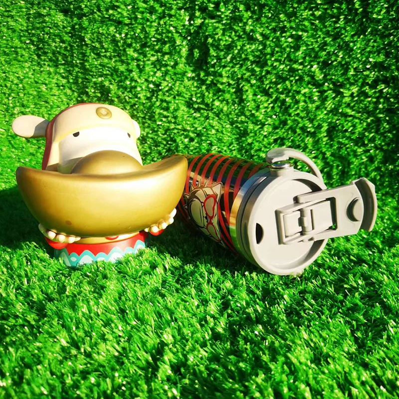 Hot Sale Custom Vacuum Metal Cup Double Wall Stainless Steel Thermos Cup For Coffee With Straw