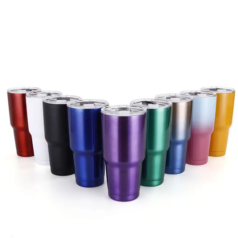 Sports Drinking Vacuum Flask Double Wall Insulated 32oz Stainless Steel Water Bottle With Custom Logo For Gym Hiking