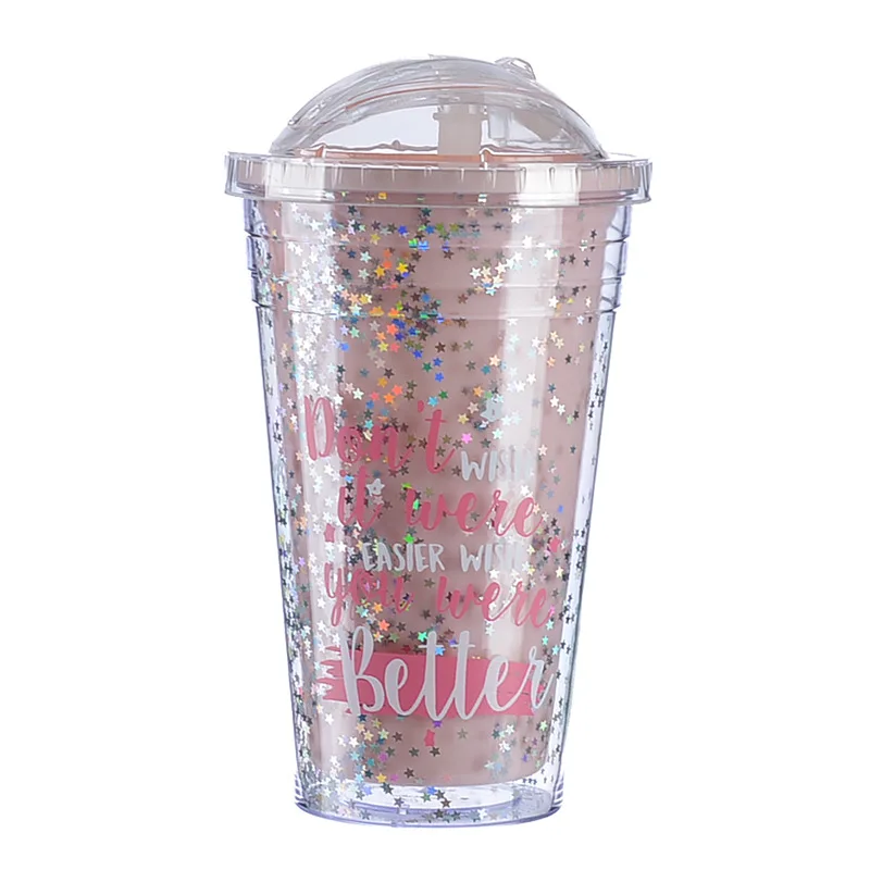 Plastic Tumblers Bulk Plastic with Strawmanufacturer