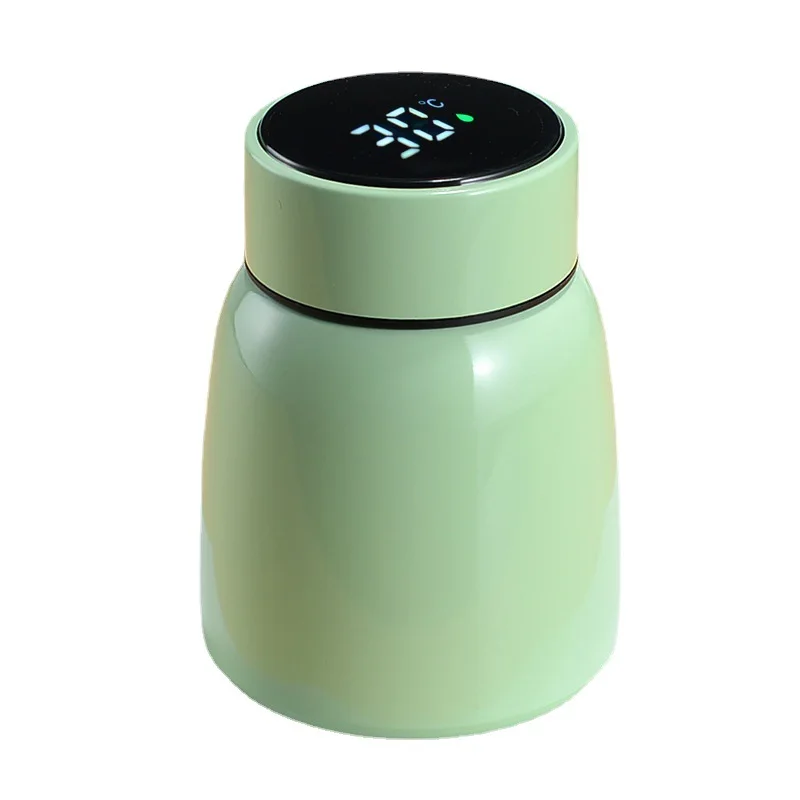 Smart Water Bottle With The Current Popular Led Temperature Display Thermos Cup Stainless Steel Portable Mini Cute Vacuum 1 Pcs