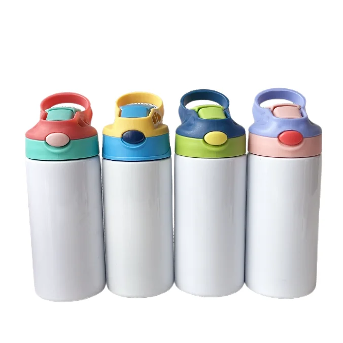 Eco-friendly Hot Custom Motivational Reusable Insulated Stainless Steel Water Bottle With Straw For Kids School