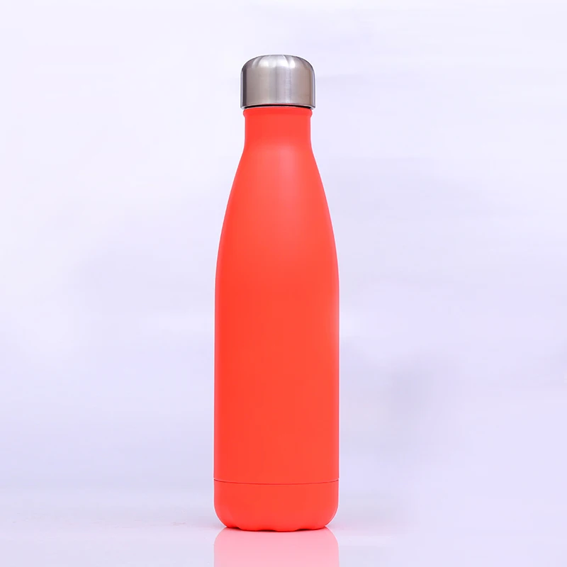 Selection Cola Shape Smart Water Bottle Double Wall Vacuum Stainless Steel China Classic Party Adults Camp Outdoor Travel