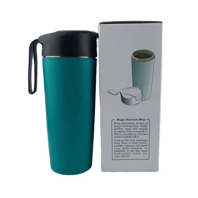 China Selection Ineedu Non-spill Bottle Suction Mug
