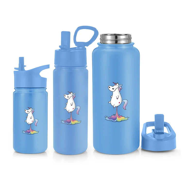 China Selection Double Wall Vacuum Stainless Steel Cola Shape Smart Water Bottle