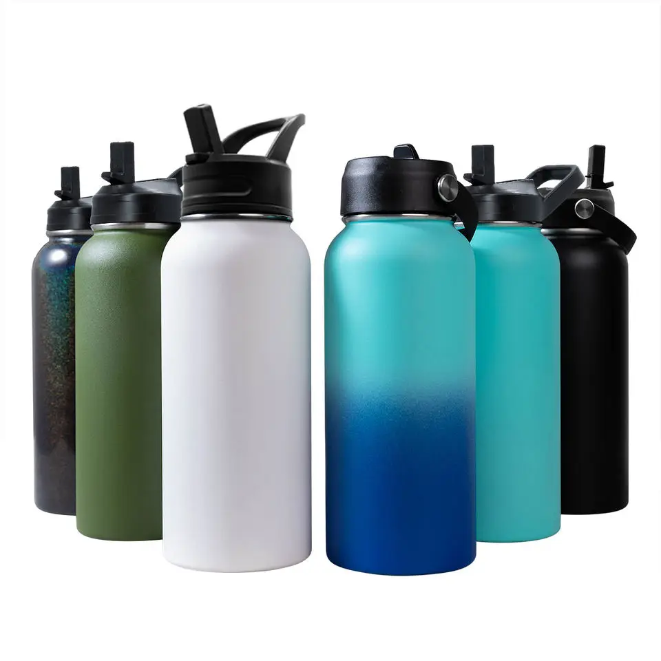 China Selection Luxury Sleek Private Label Custom Thermoses Water Bottle Low Moq Manufacturing