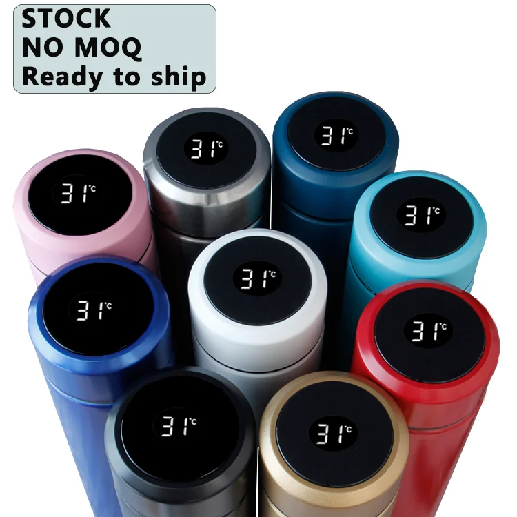 Selection Ineedu Smart Water Bottle China Stainless Steel Vacuum Flasks & Thermoses Display Temperature Smart Electronic Gift