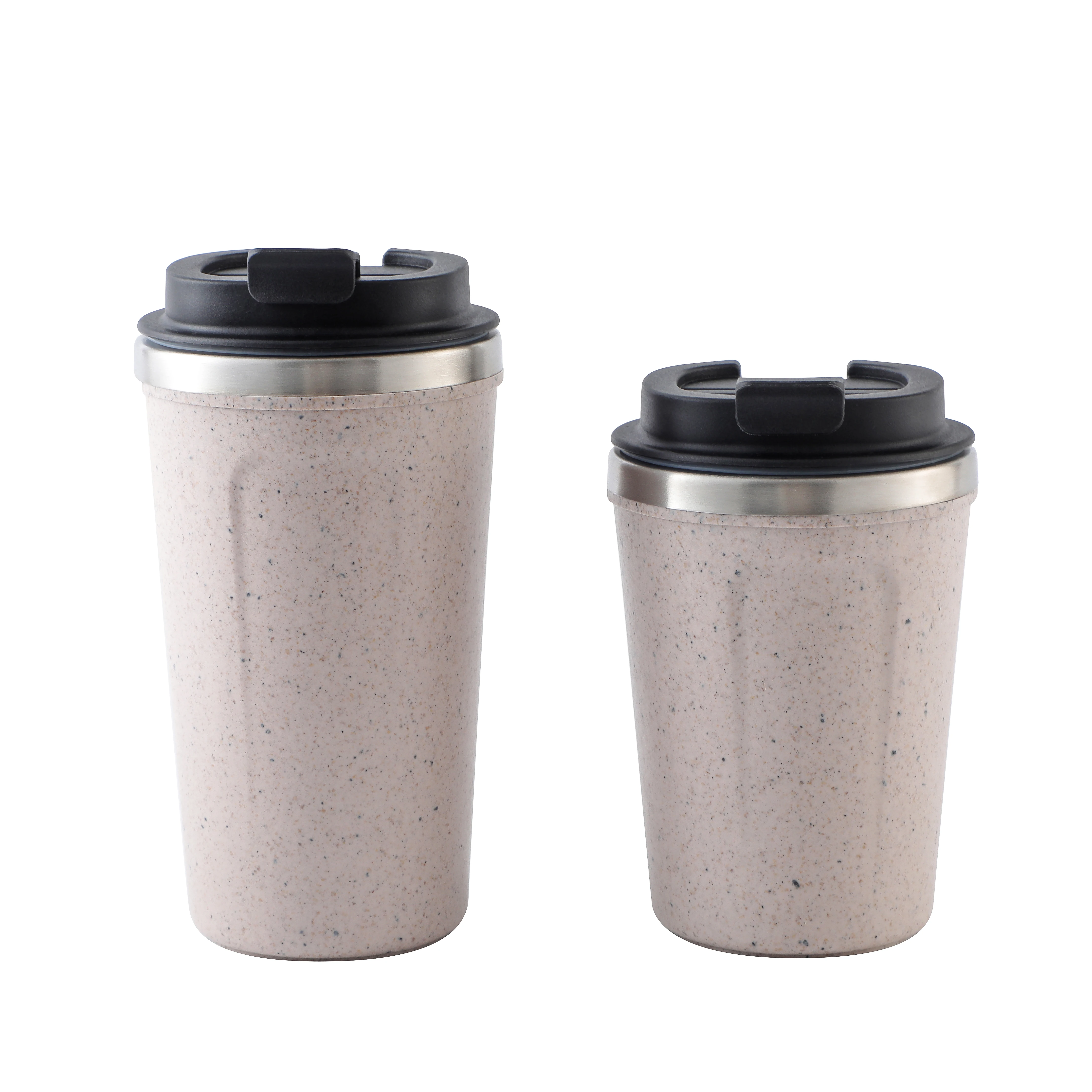 Custom Logo Reusable Stainless Steel Coffee Cup Coffee Grounds Cup No Spill Non Falling Mug1