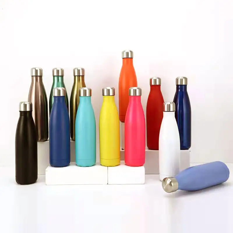 China Selection Water Bottle With Custom Logo Hot Cold Insulated Stainless Steel Bottles