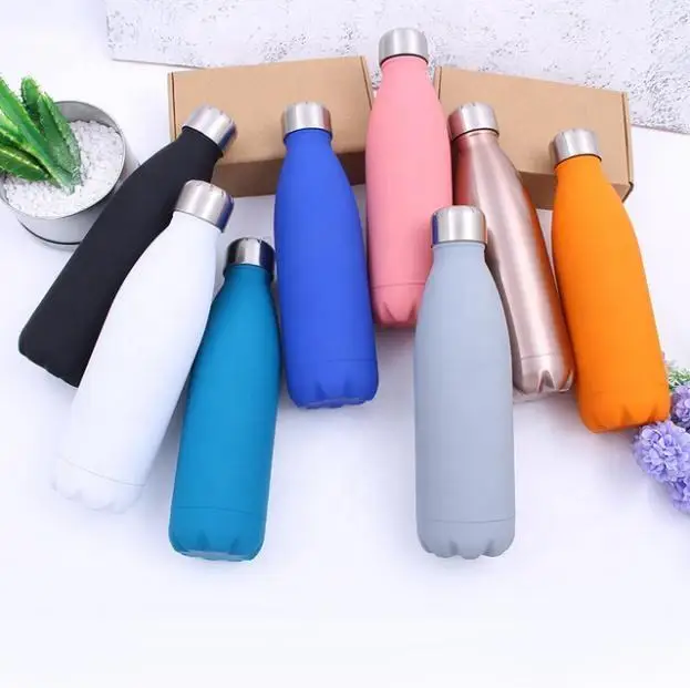 Eco-friendly Water Bottle With Custom Logo Hot Cold Insulated Stainless Steel Bottles
