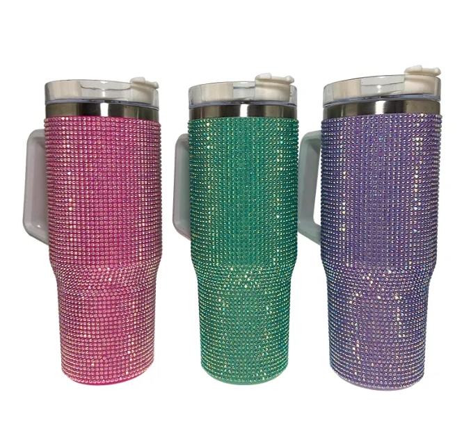 Stay cool with our Stanley dupe thermos cup that keeps your drinks chilled all day long