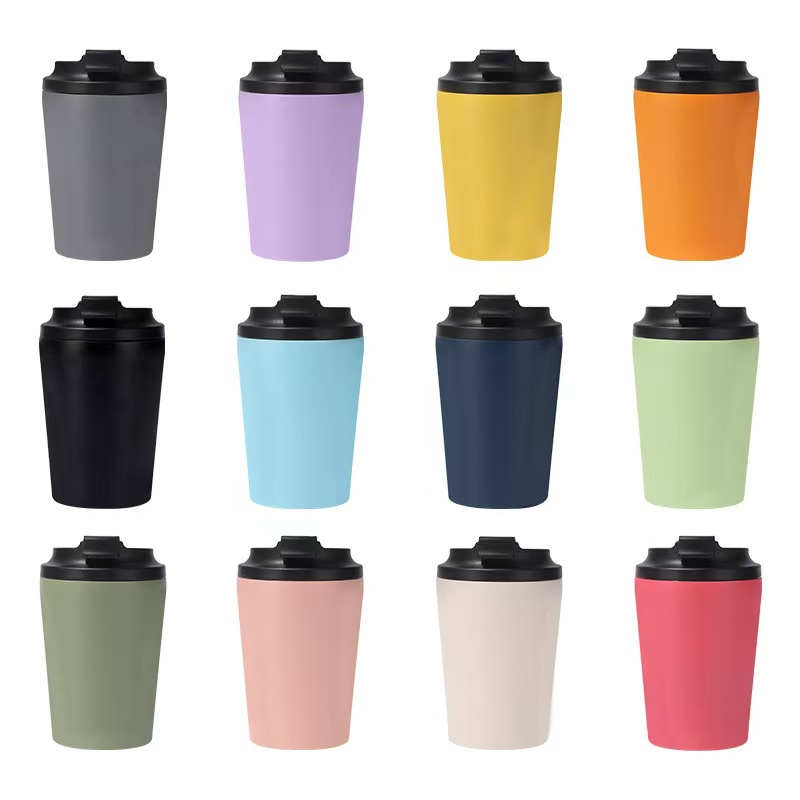 360ml Milk Coffee Cup, Stainless Steel Thermal Coffee Tumbler